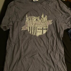 Mens vintage Barcelona shirt